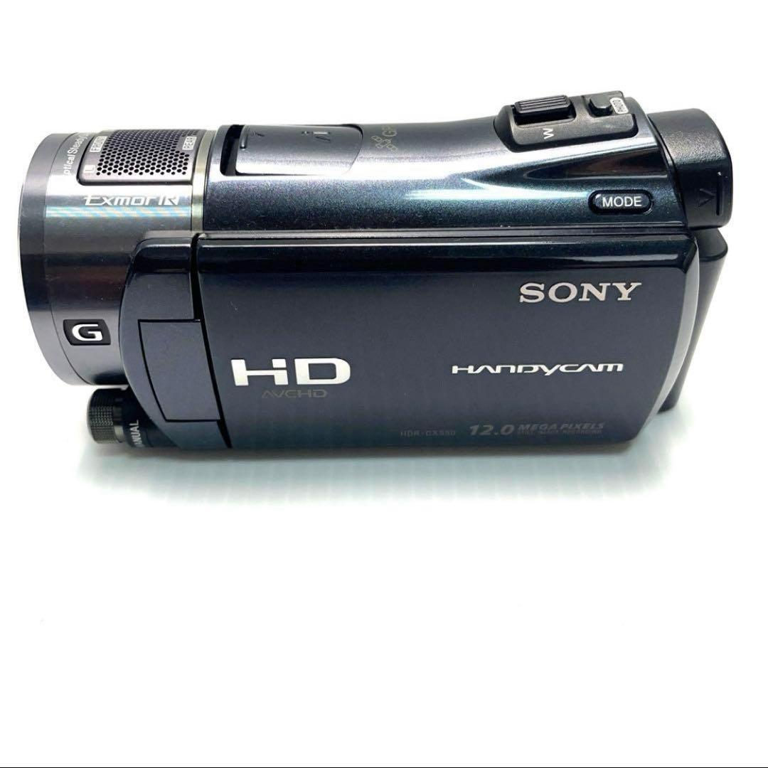 美品 SONY handycam HDR-CX550V ACC-TCV7