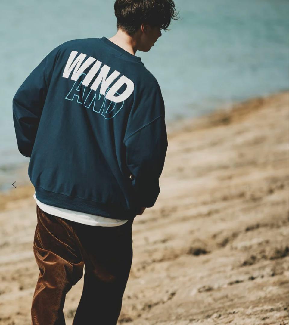 SMOOTHY x WDS Snoopy Crewneck Sweat ネイビー