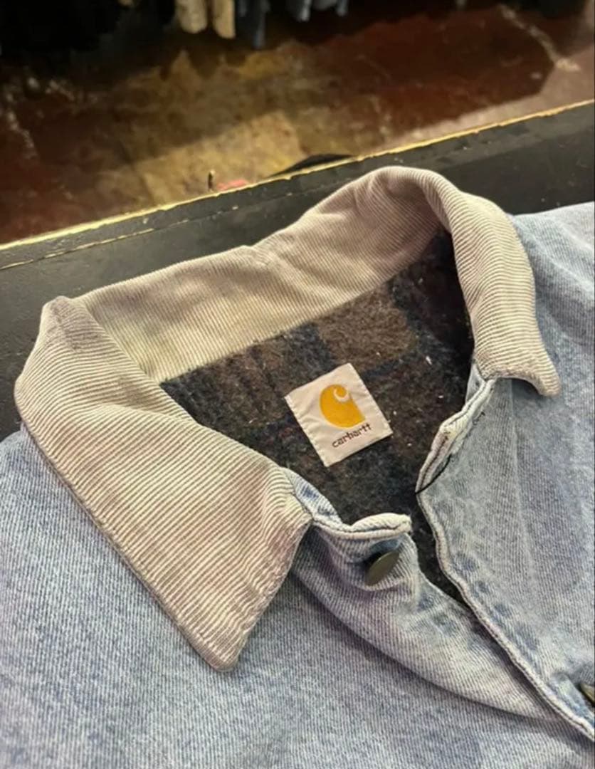 carhartt チョアコート　デニム　ワークジャケット