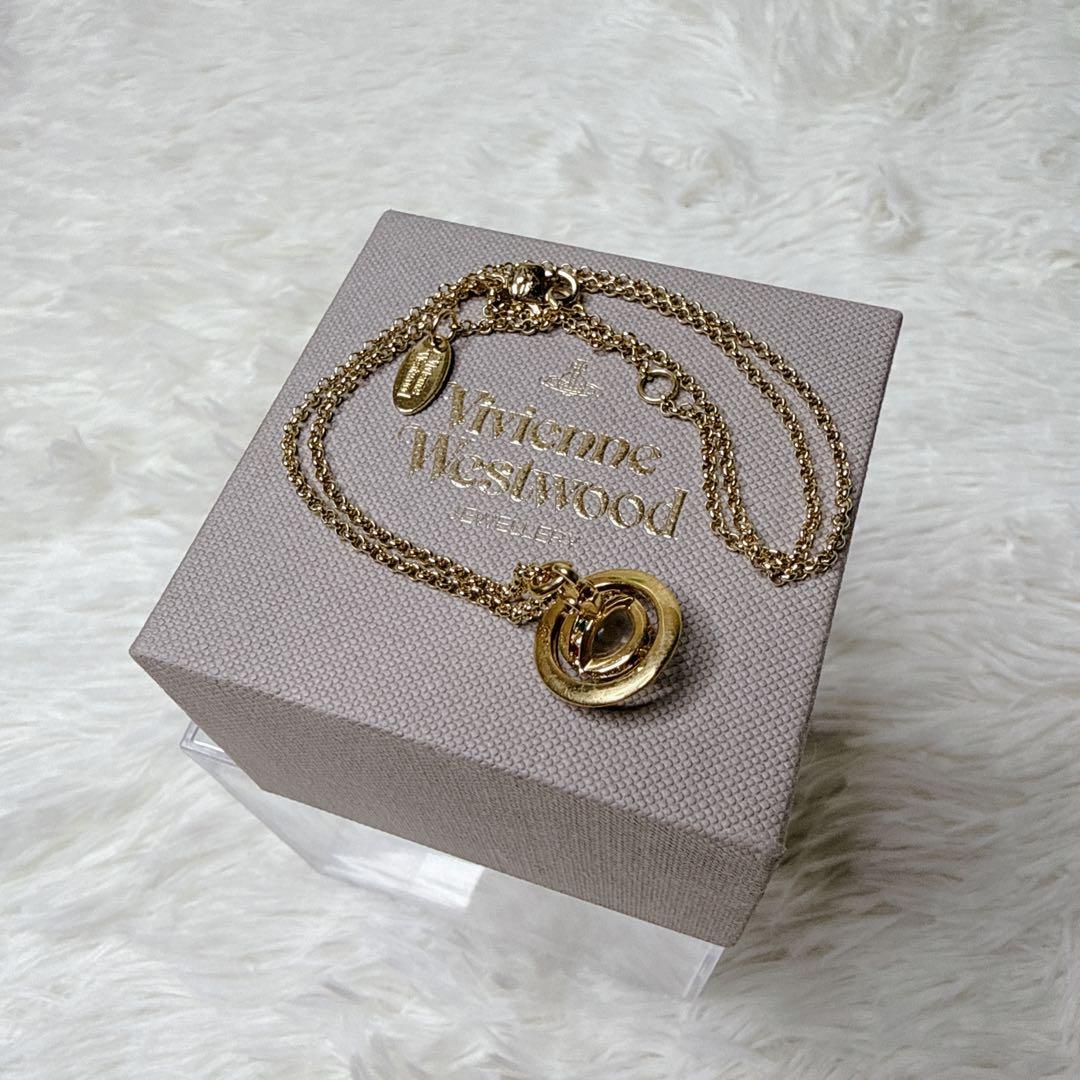 Vivienne Westwood タイニーオーブネックレス ゴールド