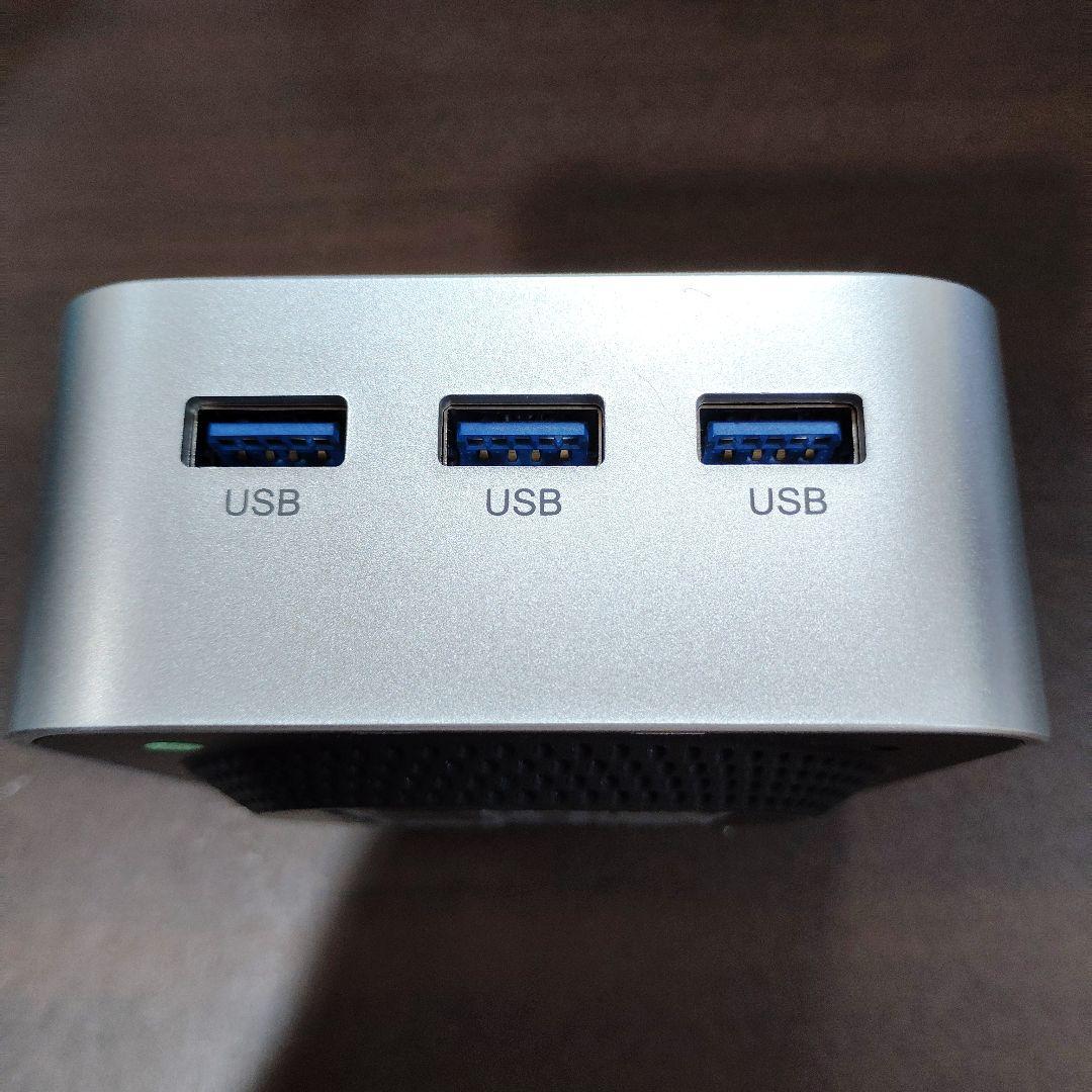 ミニPC N100 メモリ12gb SSD 256gb