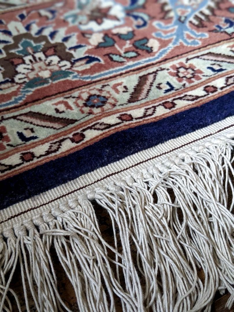 ヴィンテージペルシャラグ 手織り ウール 190×127cm