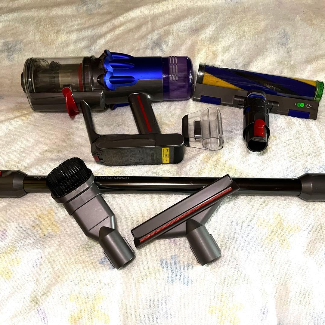 人*き様 ダイソン v12 バッテリーエコモード50分スタンド付き