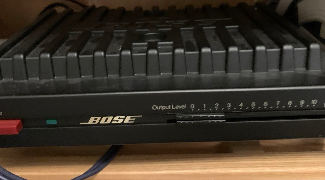 ボースアンプ　オーディオコンデンサ改BOSE 1705 II