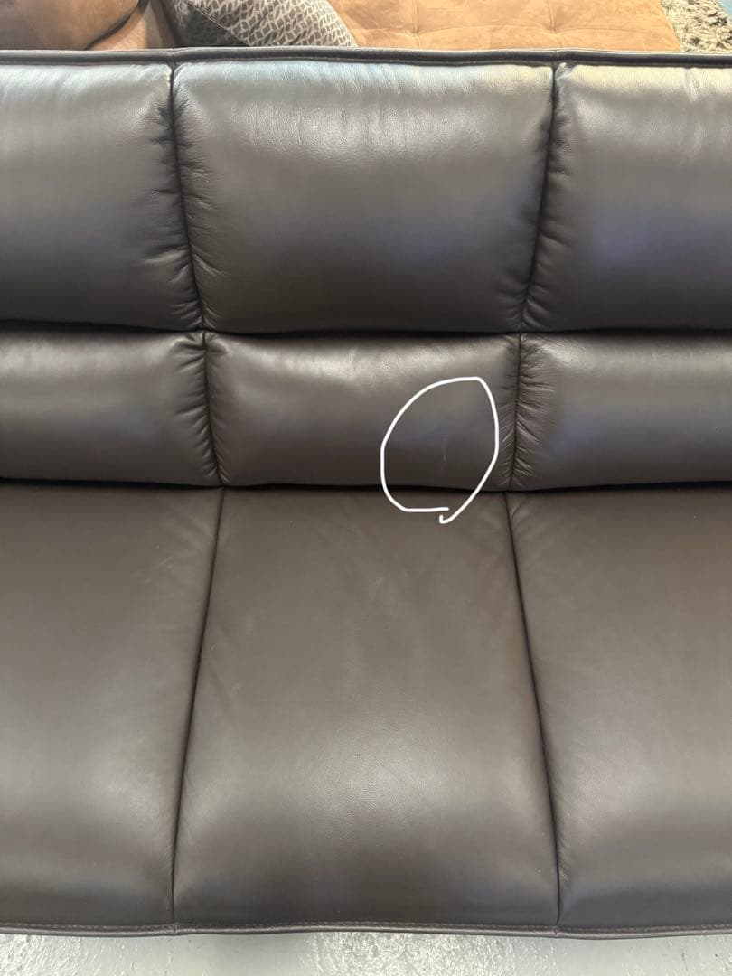 ニトリ　3人掛けソファ