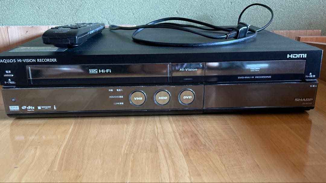 レコーダー AQUOS HI-VISION RECORDER DV-ACV52