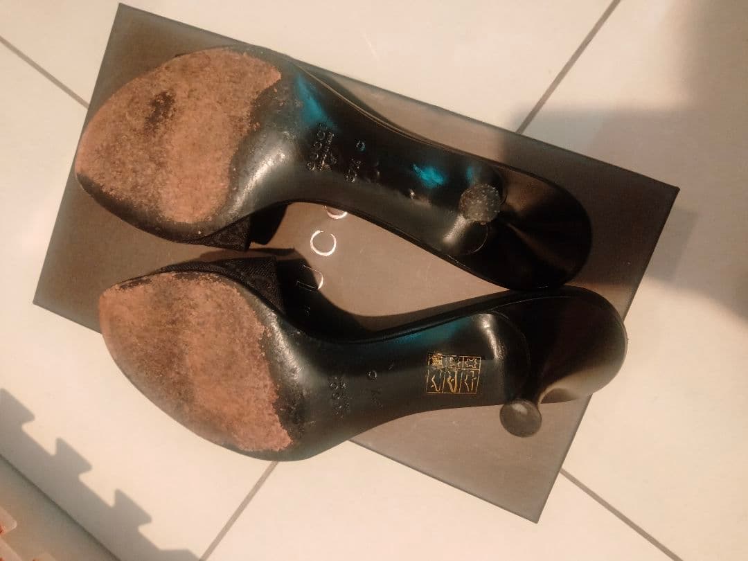 GUCCI　グッチ　ミュール　ブラック