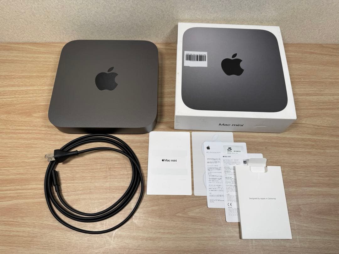 Macデスクトップ Mac Mini 2018 i7 32GB 512GB CTO