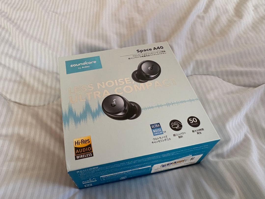 【超美品】soundcore Space A40 ワイヤレスイヤホン