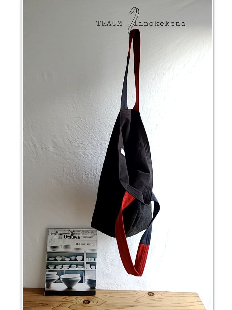 TRAUM.linokekena□new.335-originalリネンtote