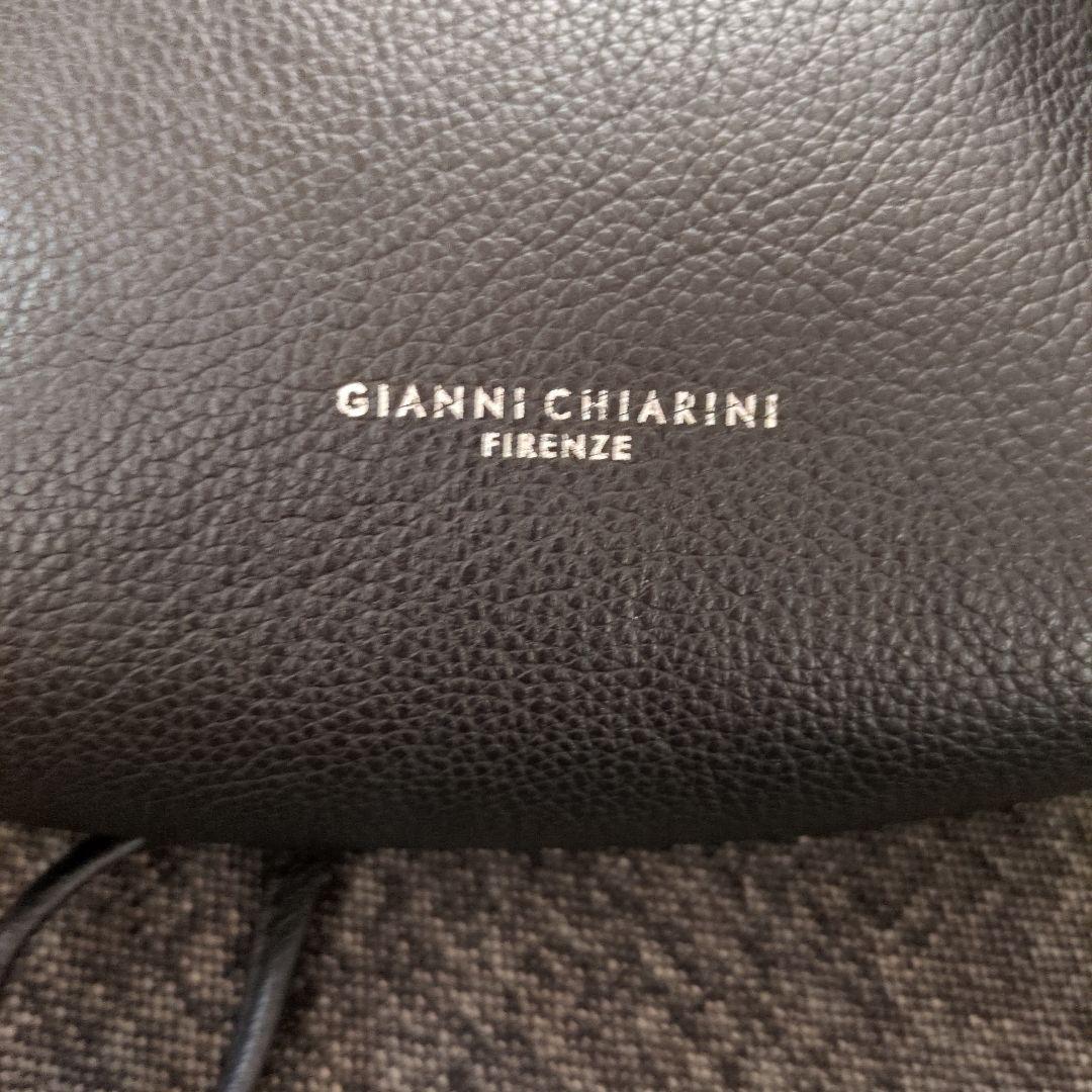 【極美品】ジャンニキャリーニ アリファ S ショルダーバッグ 2way 黒