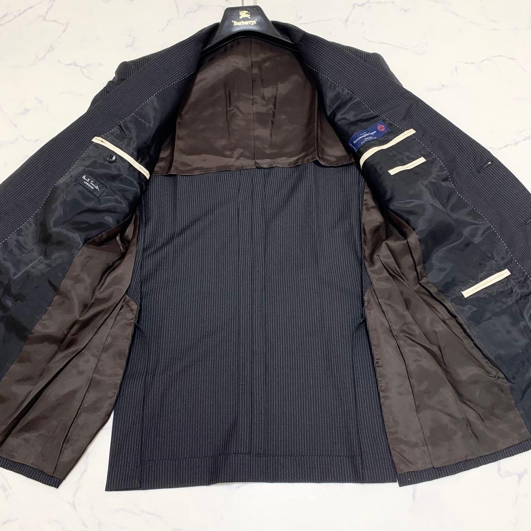 【超希少XLサイズ　ゼニア】ポールスミス　ビジネススーツセットアップ