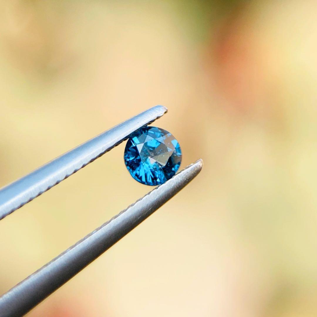 希少石　コバルトガーナイト　ルース　天然石リング　オーダーリング