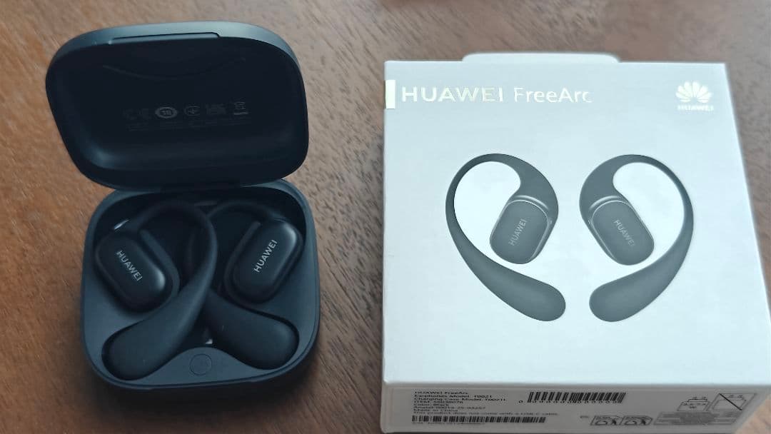 HUAWEI FreeArc ブラック ワイヤレスイヤホン