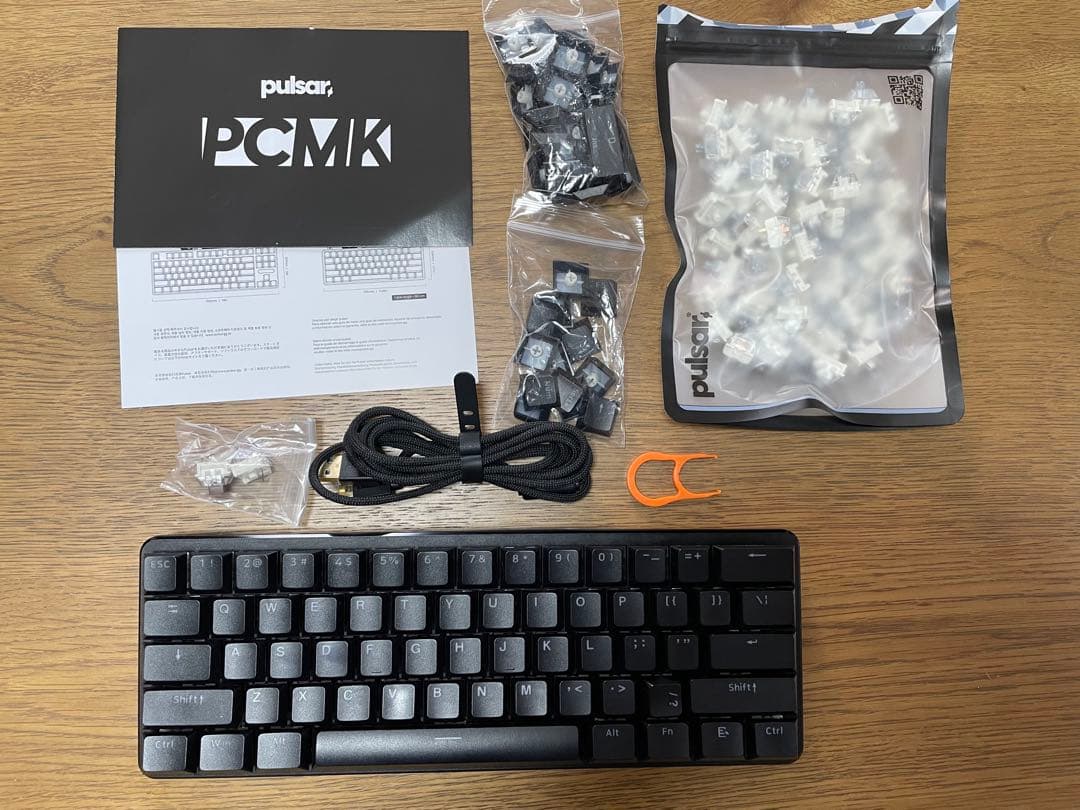 pulsar PCMK 60％ANSI キーボード中古品
