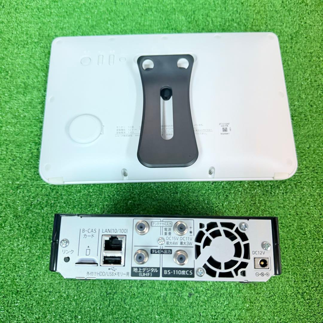 未使用品 SHARP 2T-C12AF-W ポータブルテレビ 12V型