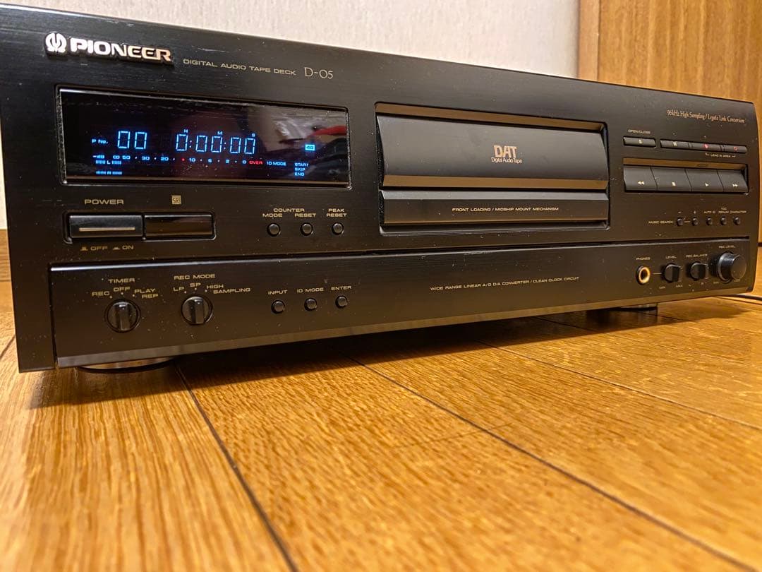 Pioneer D-05 DATデッキ リモコン説明書付き 動作確認済み