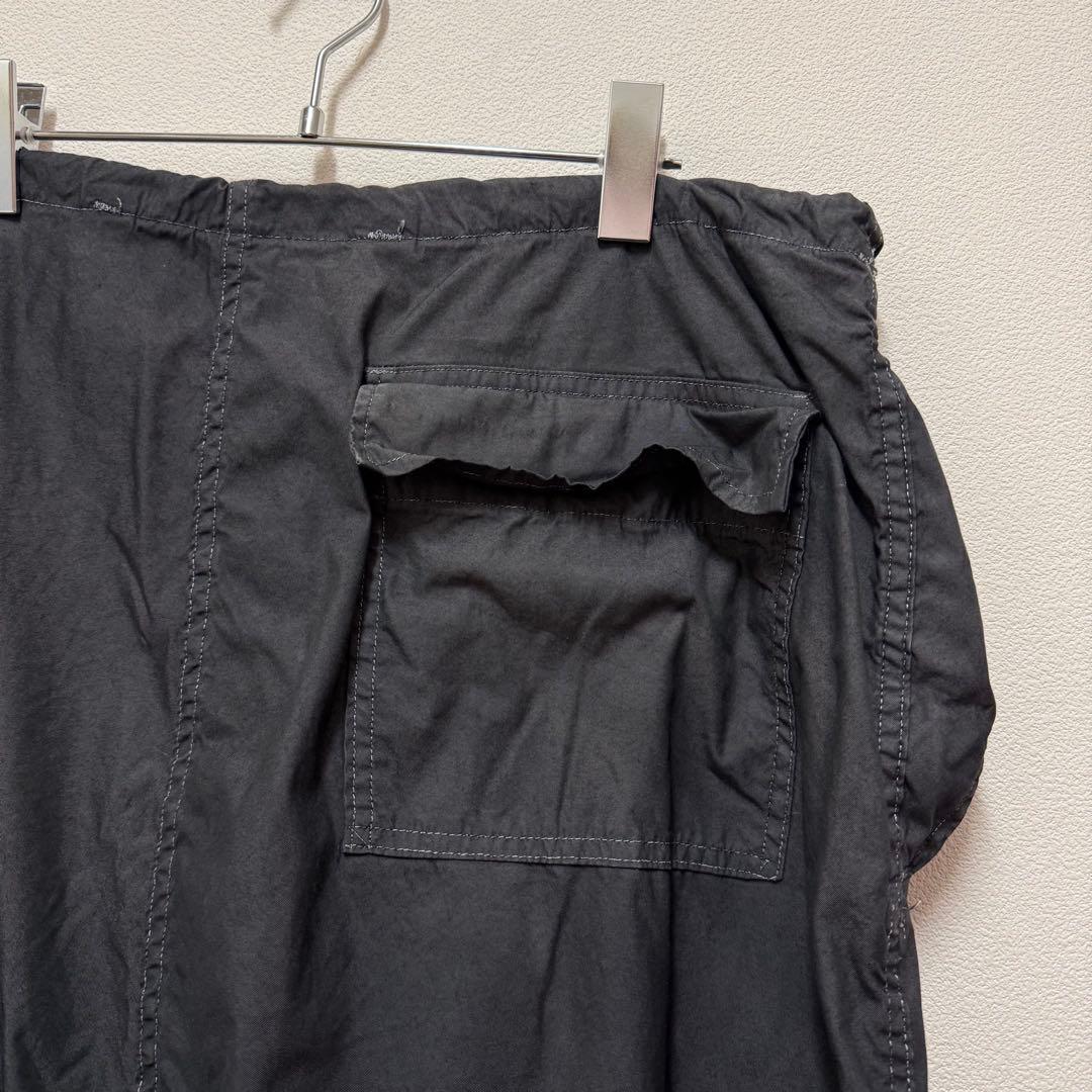 90s US ARMY 後染めブラック スノーカモパンツ 米軍実物 IDEAL