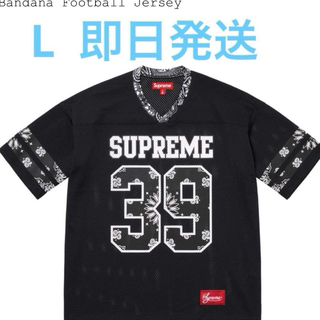 シャツ Supreme Bandana Football Jersey Black