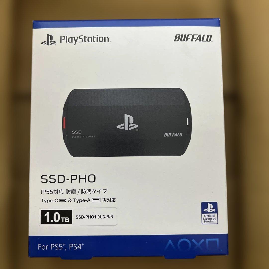 621未開封　バッファロー SSD 外付け 1TB PlayStation