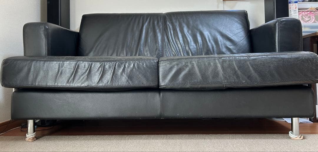 【専用　ペット無】in The ROOM 本革ソファー　発送手配へ変更