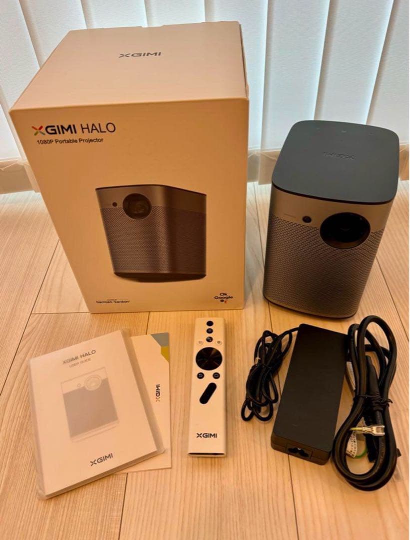 【美品値下げ中】付属品全付き XGIMI Halo モバイルプロジェクター