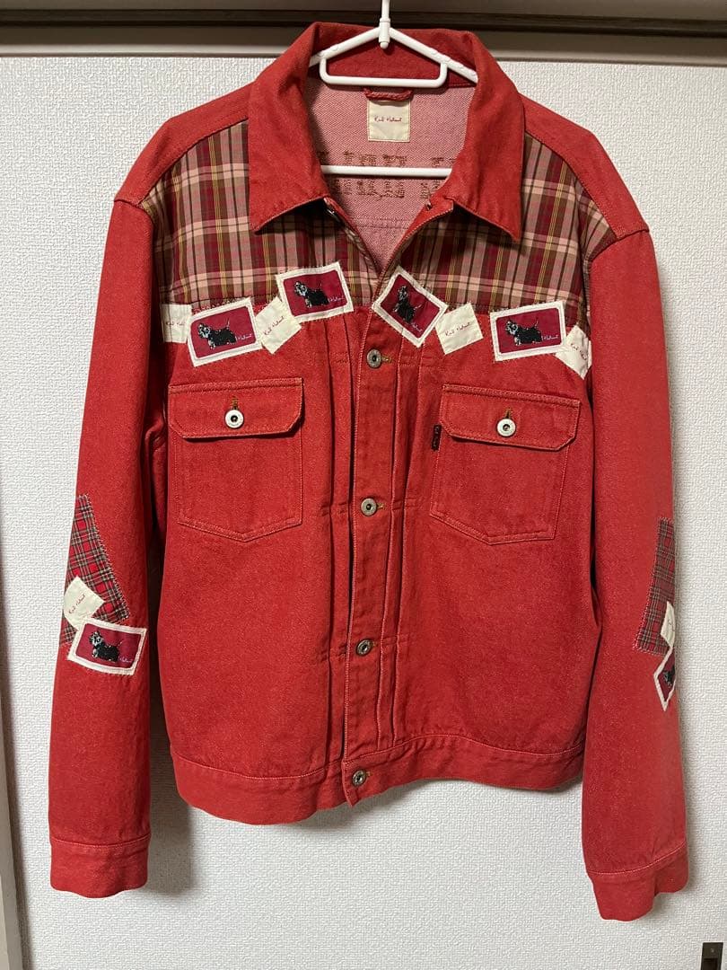 karl helmut(カールヘルム)デニムジャケット　犬