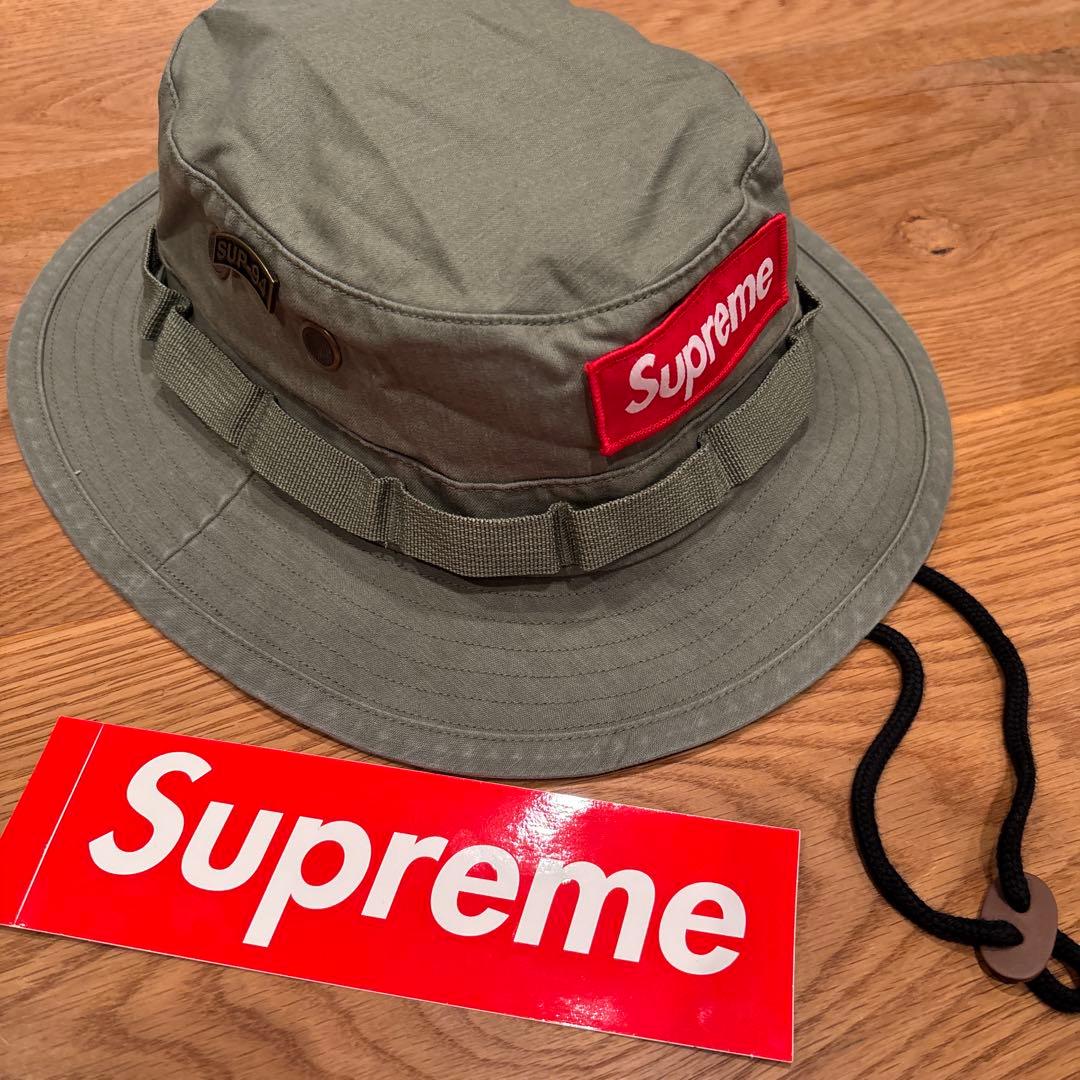 帽子 2024AW supreme Military Boonie Olive M/L