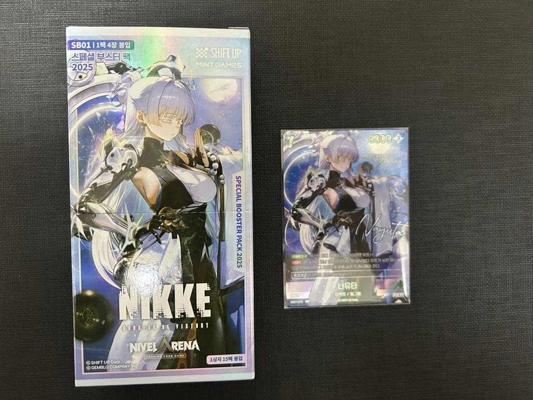 nikke ニベルアリーナ ナユタ SBR サイン 韓国語