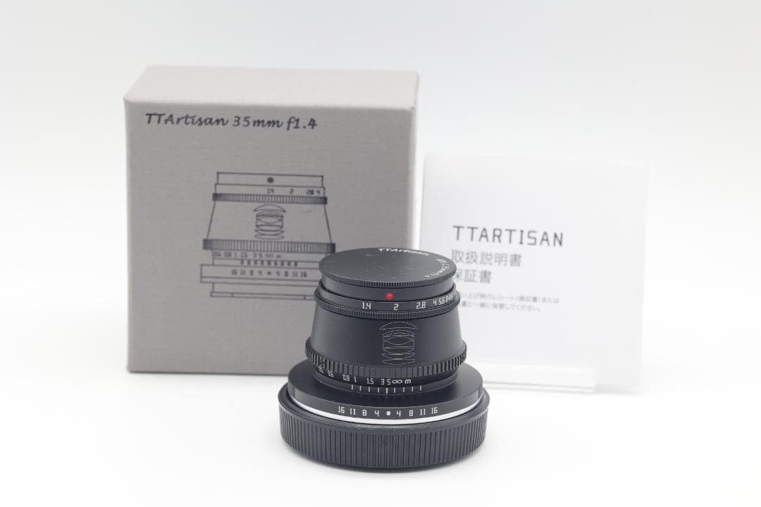 【3975】TTArtisan 35mm f 1.4 RFマウント 銘匠光学