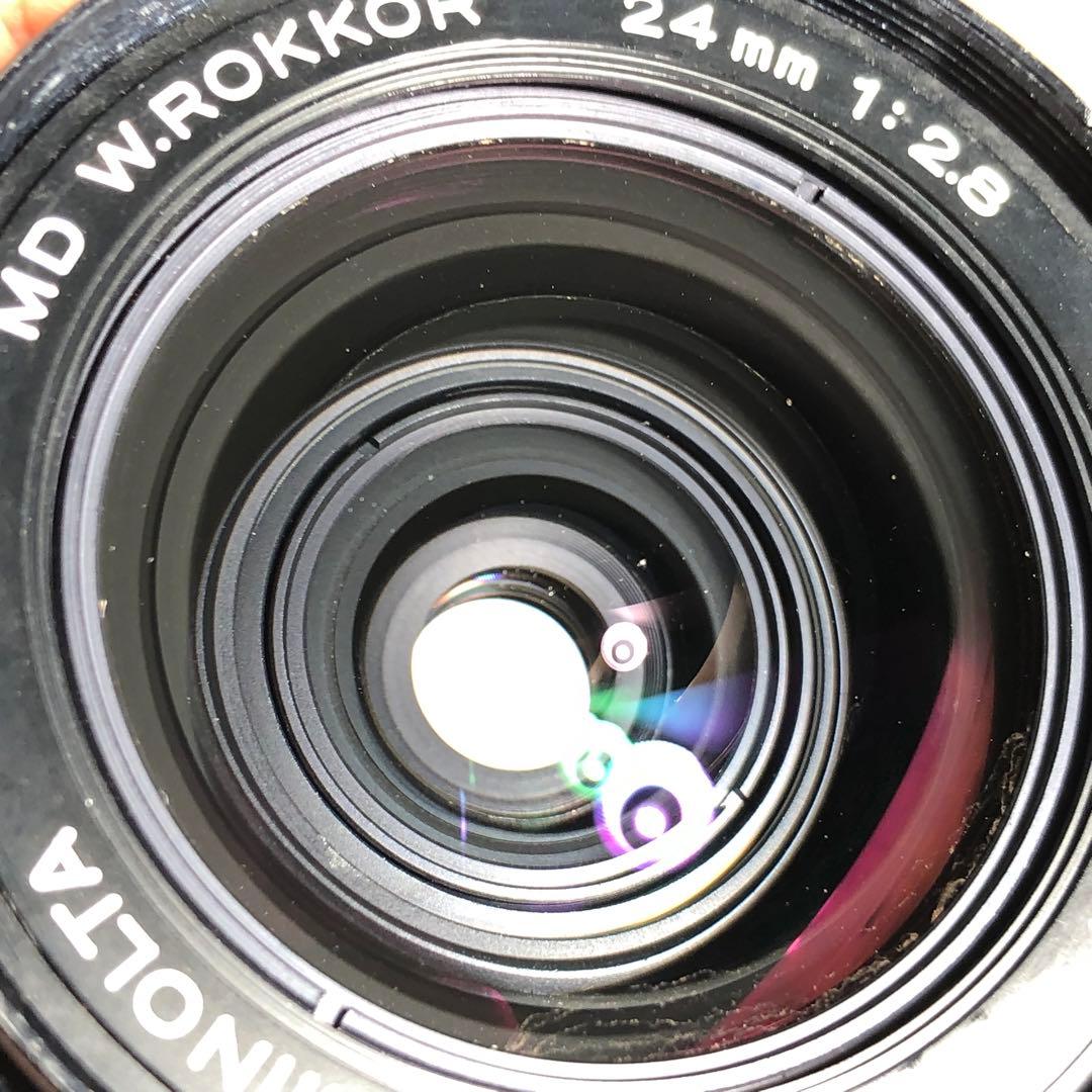 レンズ(単焦点) MINOLTA MD W.ROKKOR 24mm f2.8