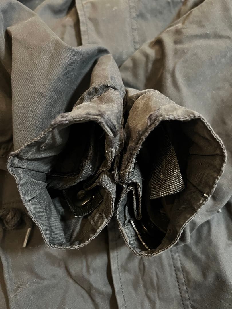 Supreme fishtail parka ブラック モッズコート