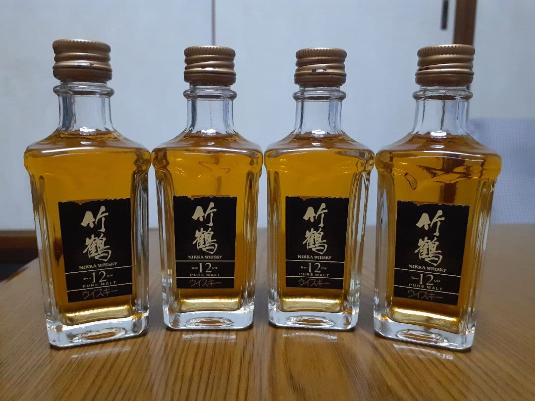 竹鶴 12年 50mlボトル 4本セット