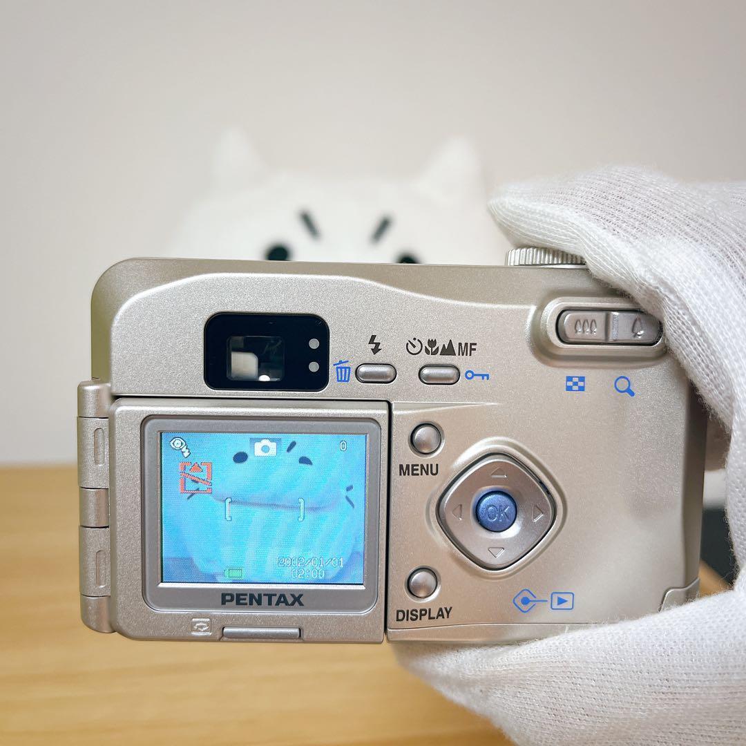 【美品】PENTAX Optio 330 GS 単三電池仕様 デジタルカメラ