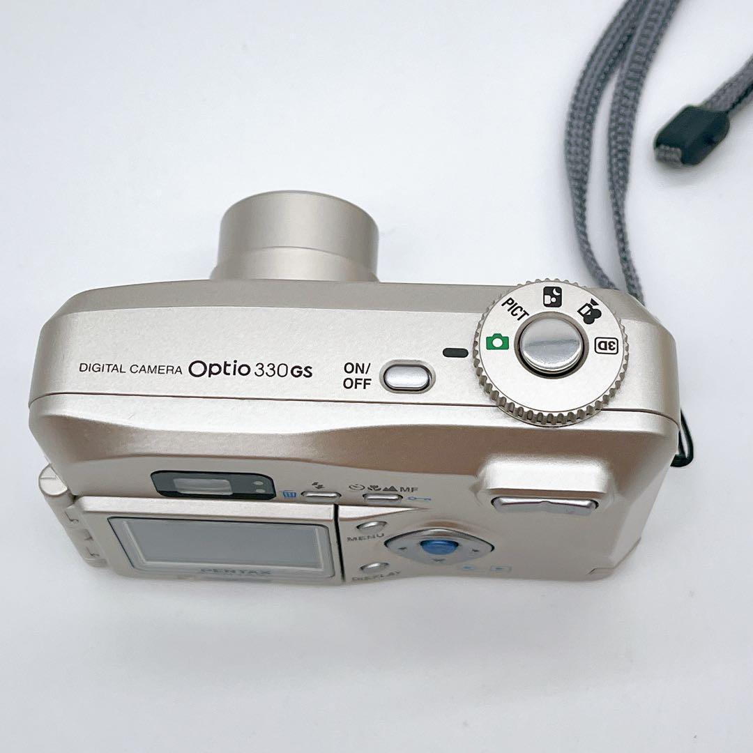 【美品】PENTAX Optio 330 GS 単三電池仕様 デジタルカメラ