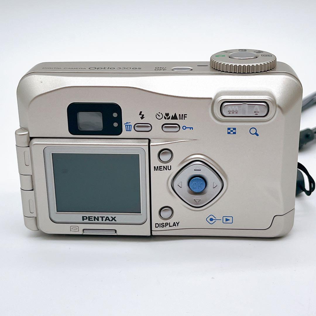【美品】PENTAX Optio 330 GS 単三電池仕様 デジタルカメラ