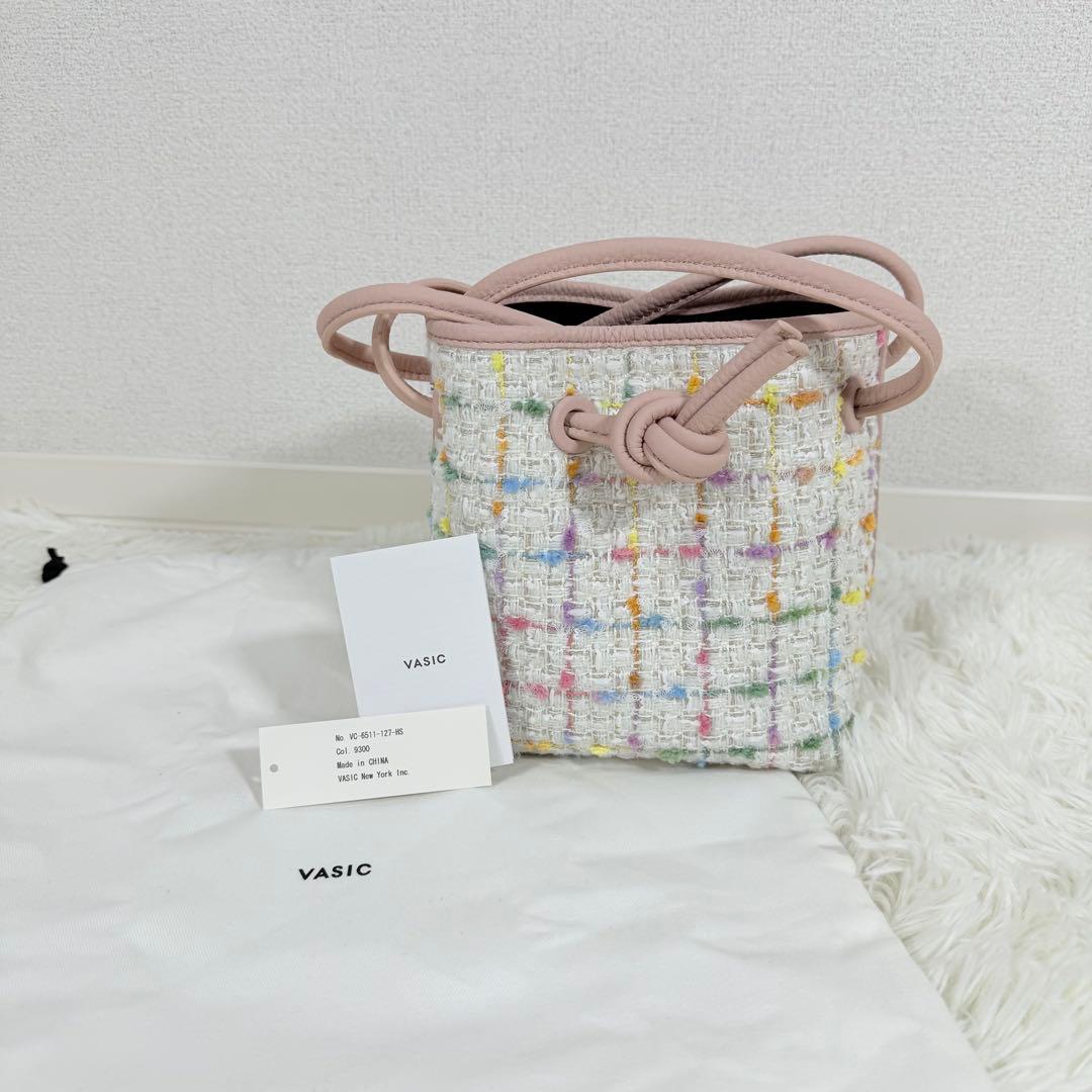 新品 VASIC BOND MINI MINI Tweed ショルダーバッグ
