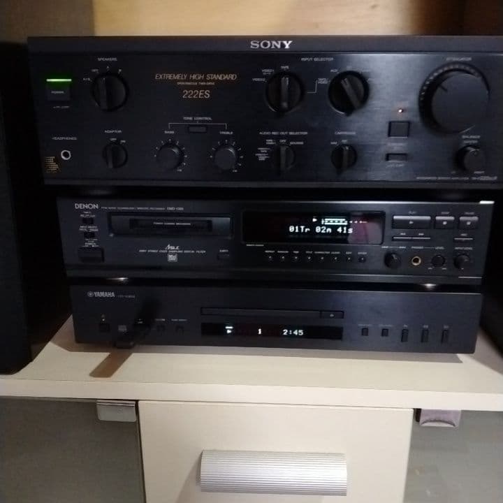 ソニー プリメインアンプ TA-F222ESX