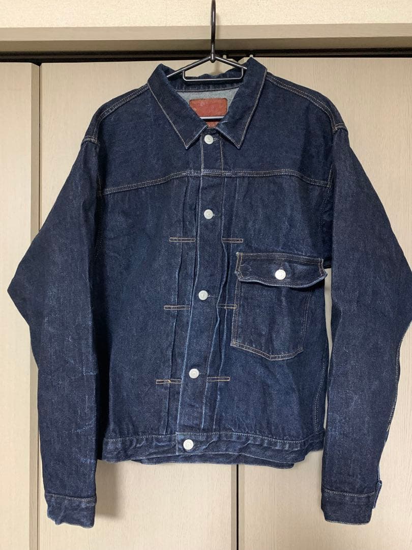 tcbジーンズ 30sデニムジャケット　48インチ　Tバック