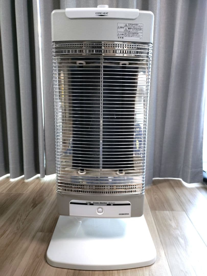 コロナ　遠赤外線電気ストーブ　コアヒート　DH-1218R　2019年製