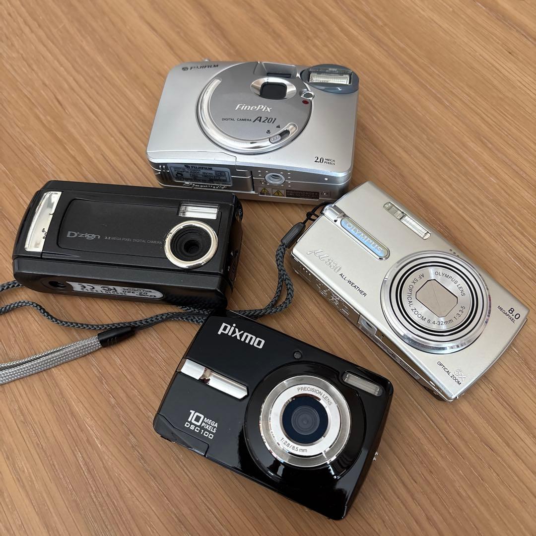 動作未確認　カメラ　4点セット