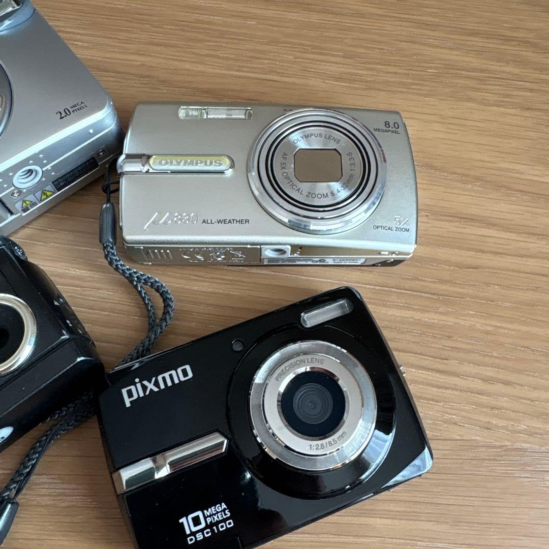 動作未確認　カメラ　4点セット