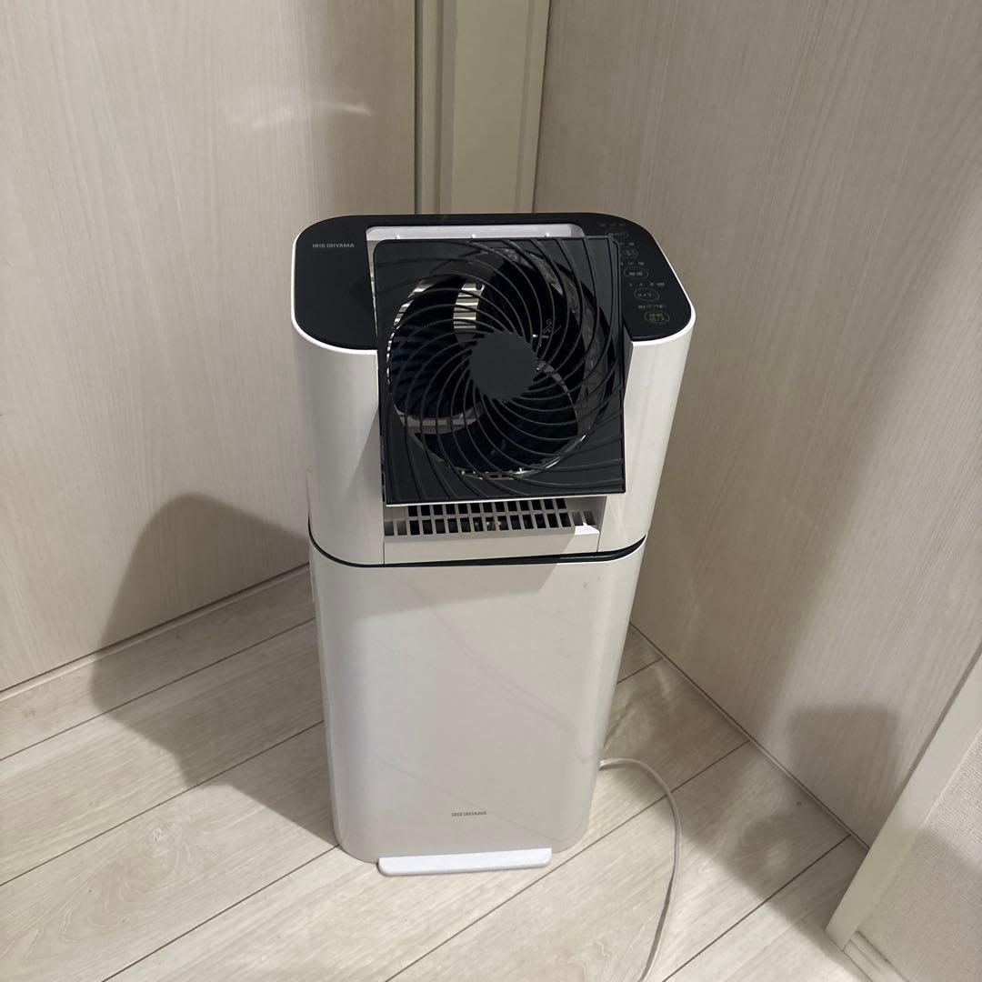 サーキュレーター 衣類乾燥除湿機 アイリスオーヤマ KIJD-150-W