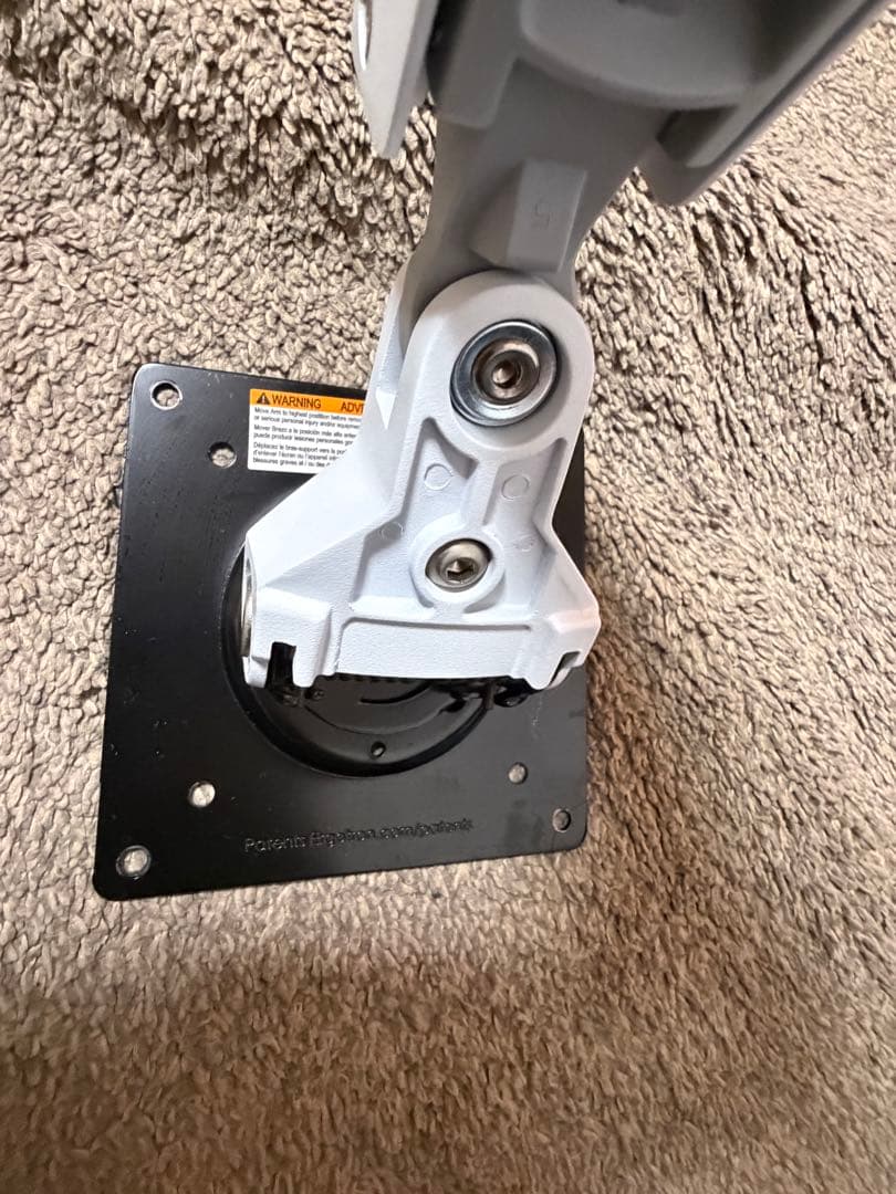 ERGOTRON LX モニターアーム デスクマウント ホワイト