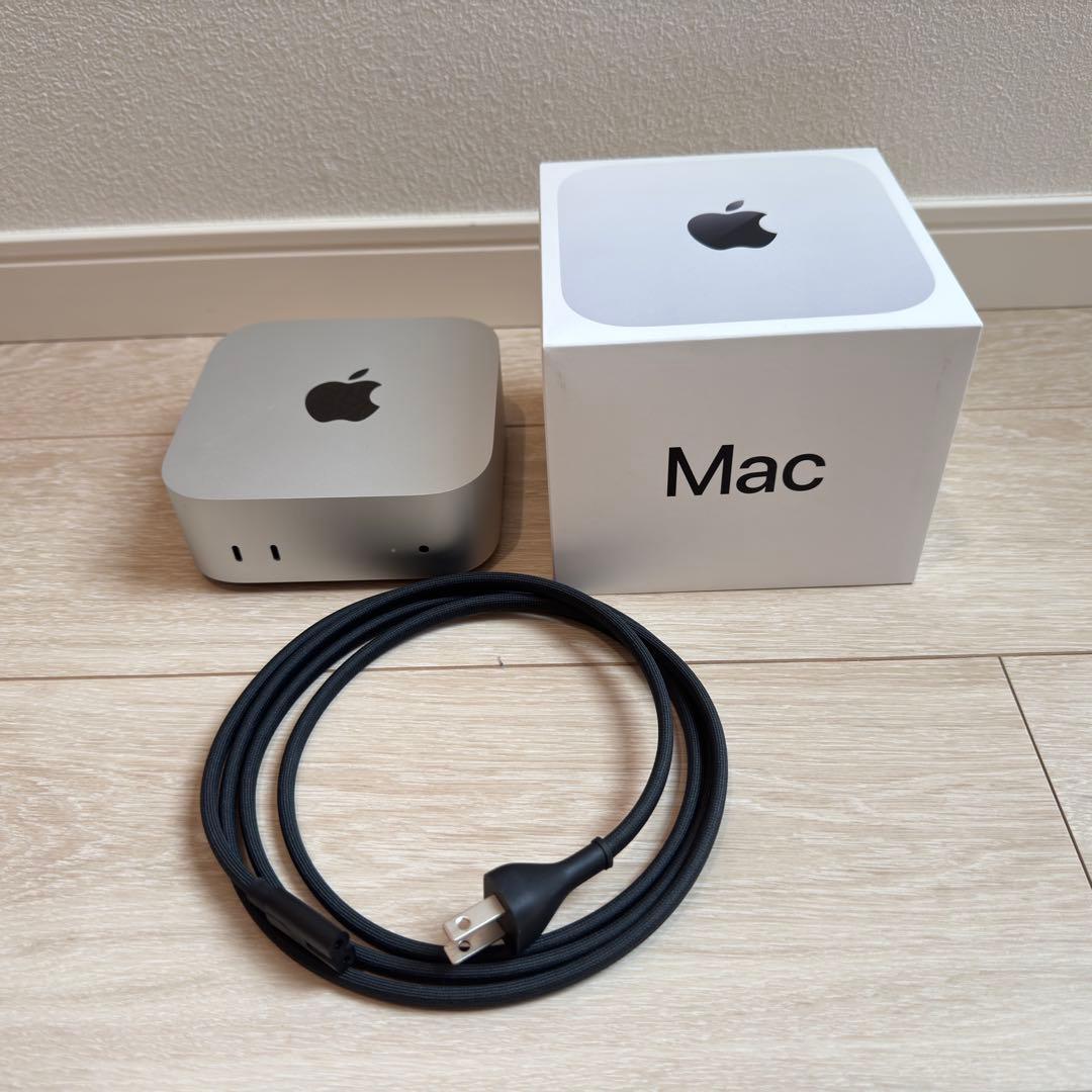 Mac mini M4/10コア/16GBメモリ/512GB SSD おまけ付き