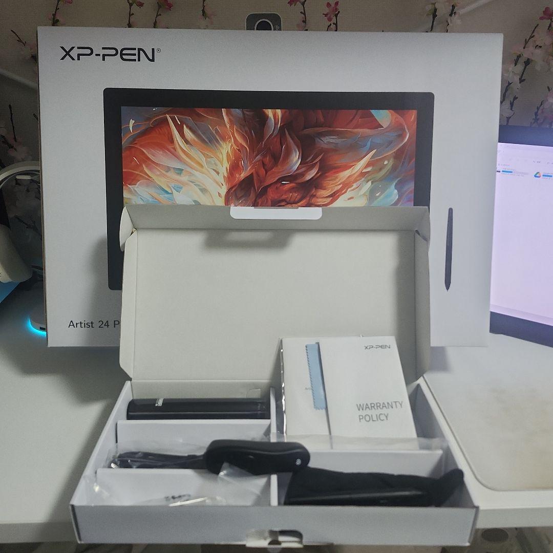 xppen artist24 artist 24 qhd 2k 液晶タブレット