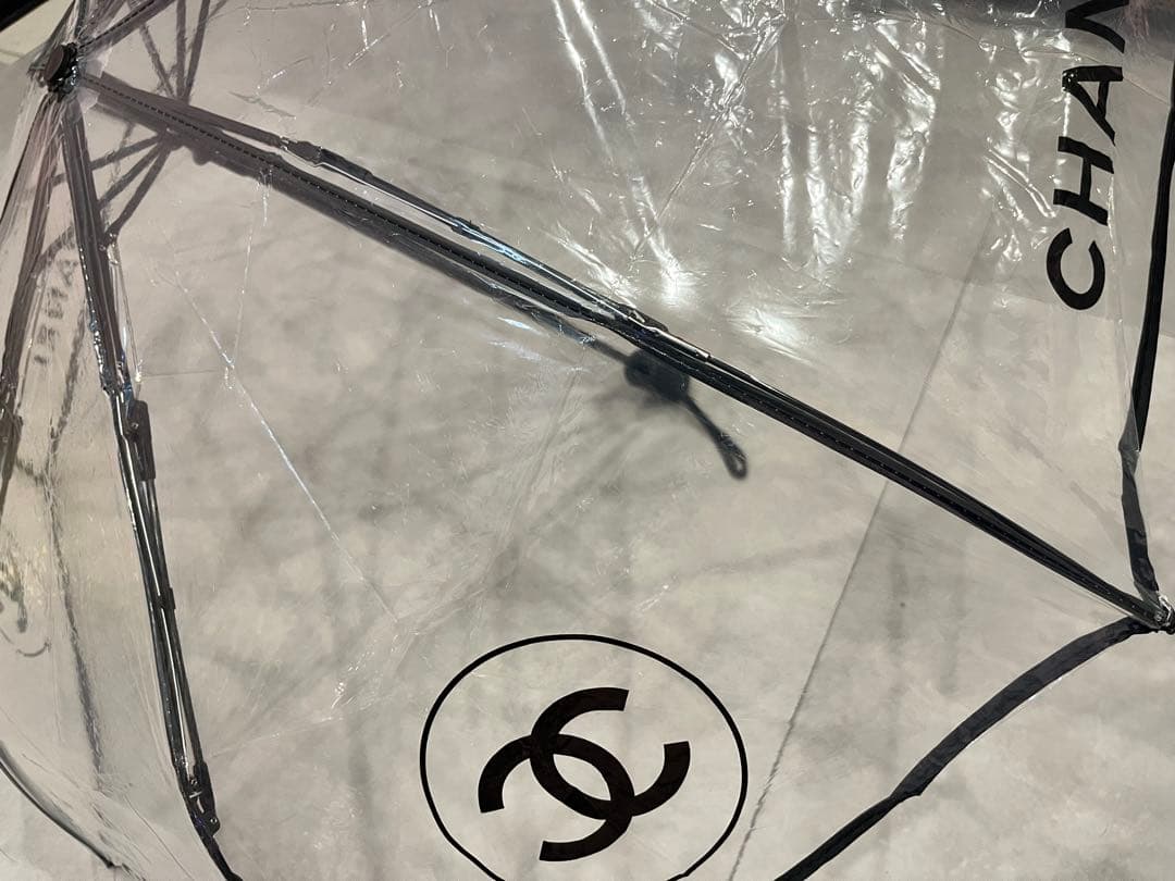 CHANEL 透明折りたたみ傘