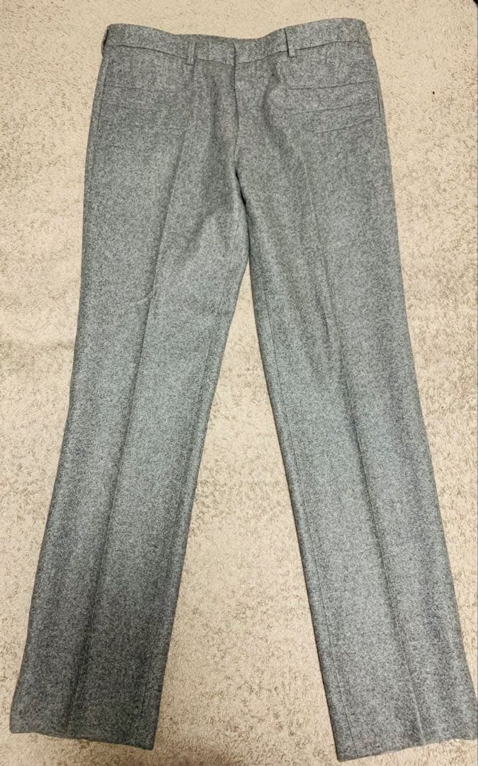 2002AW DIOR HOMME エディ期 パンツ　ウールパンツ カシミヤ