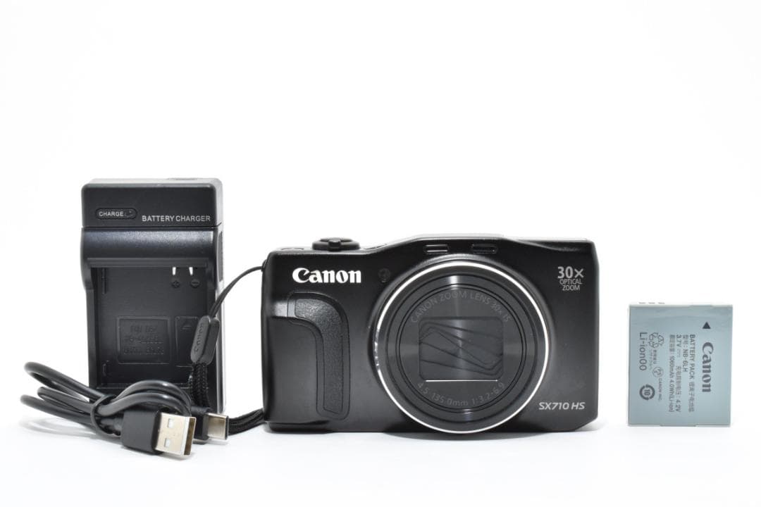 《 美品 》　キヤノン　Canon PowerShot SX710HS ブラック