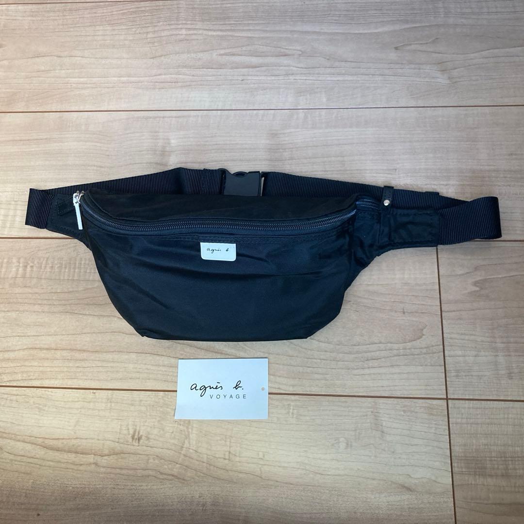 【新品未使用】アニエスベー ボディバッグ　黒